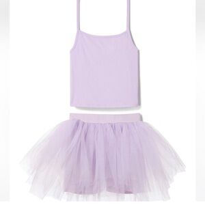 I Love Plum tank & tutu set